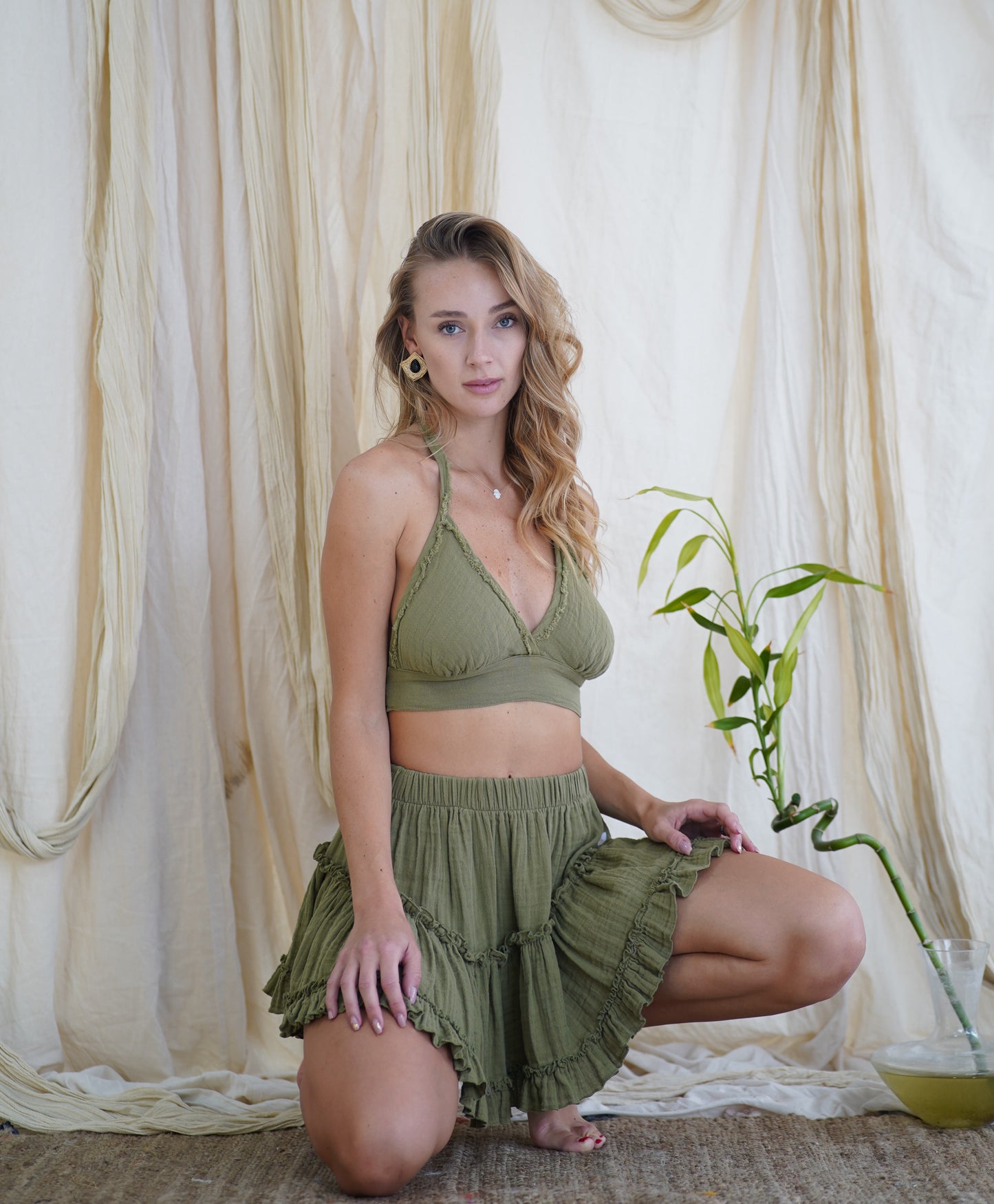 Triangle Bustier Top