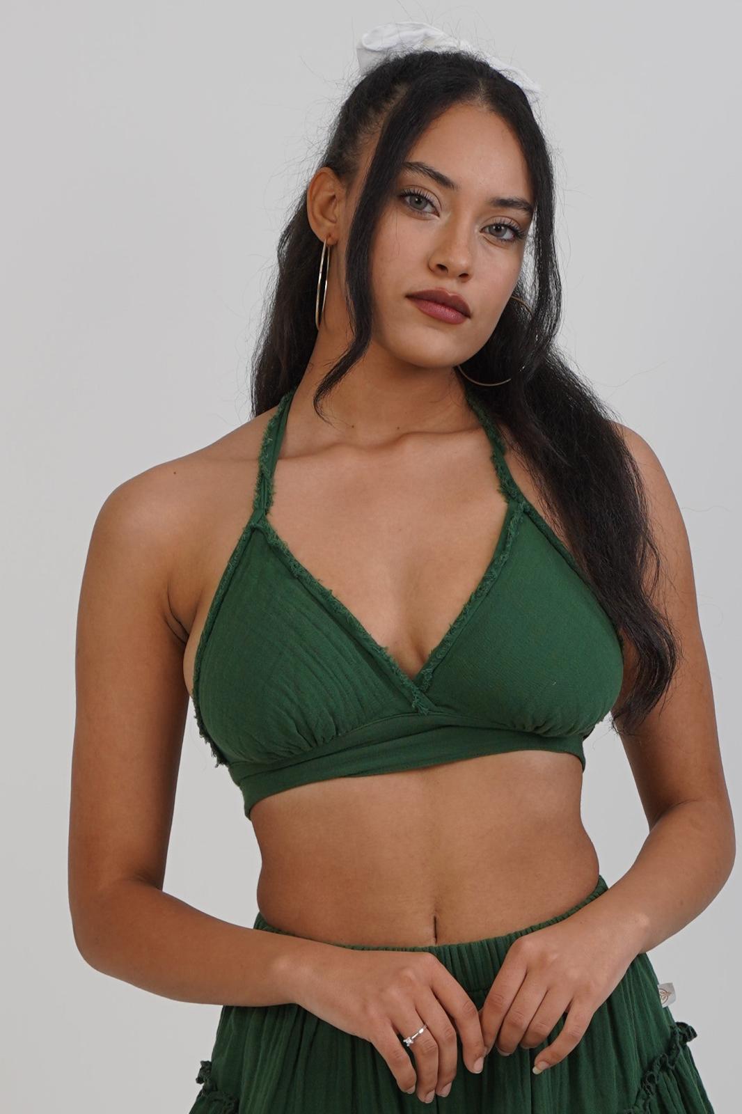 Triangle Bustier Top